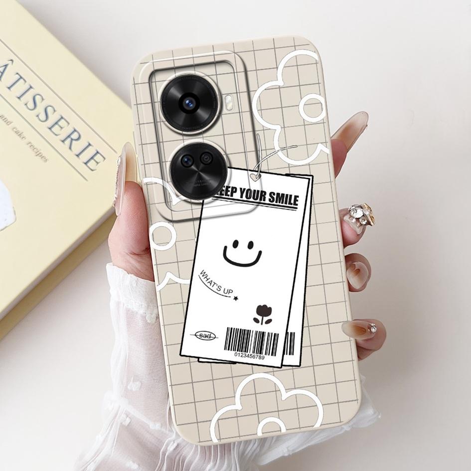 Nova 12 SE Case For Huawei Nova 12 SE Cover 2024 Fashion Painted Liquid Silicone Anti-Fall Protective Bumper For Nova 12SE Funda