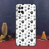 Чехол Лапки Кошки Собаки Для Oppo A5 Pro A6 A15 A18 A38 A58 A78 A98 A54 A74 A94 A17 A57 A80 A60 A40 A16 A76 A96