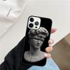 Греческая эстетика Гипсовая статуя Искусство Чехол для телефона Для iPhone 17 Air 15 16 Чехол 11 13 14 Pro Max 12 Plus Max Fundas