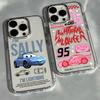 Чехол для телефона Cars L-Lightning M-McQueen Для iPhone 17e 17 16e 16 15 14 13 12 11 mini Pro Max X XR XSMAX Air Plus Прозрачный