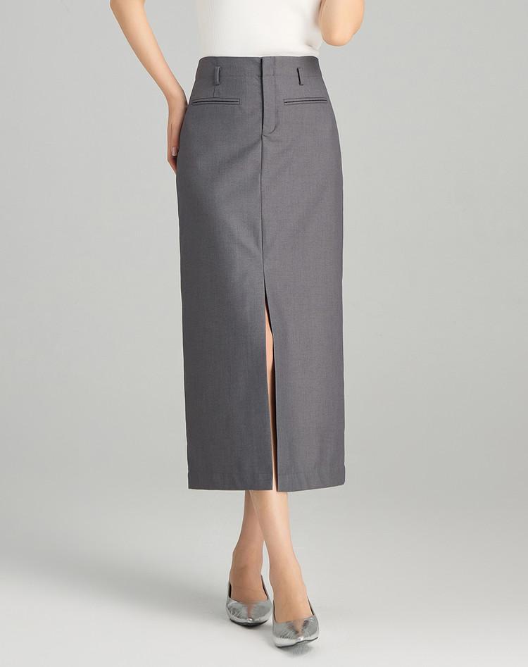 Summer Temperament Commuting Versatile Slim Fit and Slimming Women's Hip Hugging Skirt