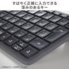 Sanwa Supply Wireless Bluetooth Tenkeyless Keyboard Navy SKB-AZ01NV