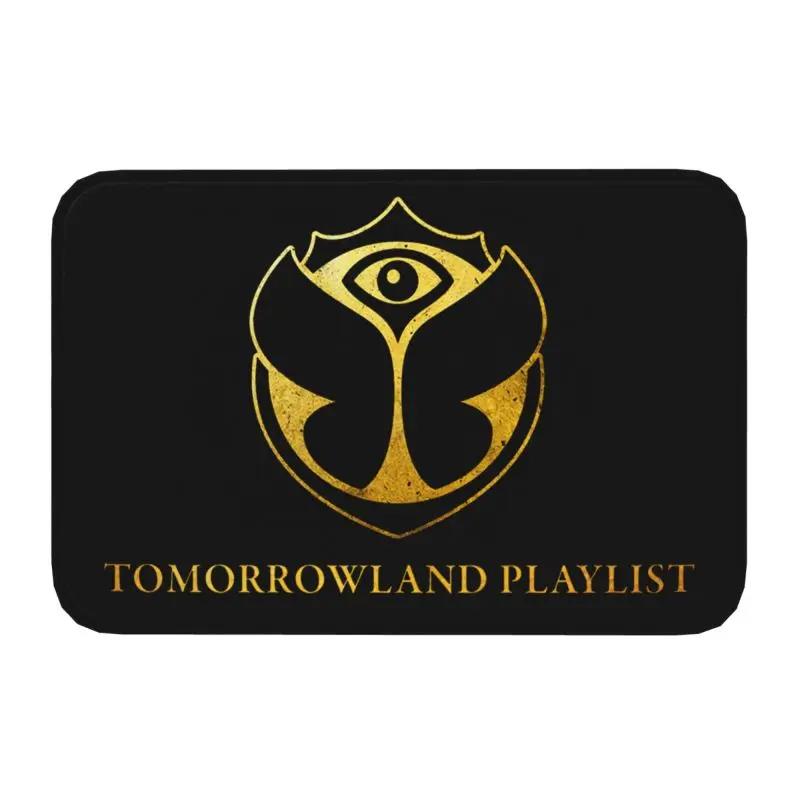 Custom Tomorrowland Doormat Anti-Slip Entrance Kitchen Bath Door Floor Mats Belgian Electronic Dance Music Festival Carpet Rug