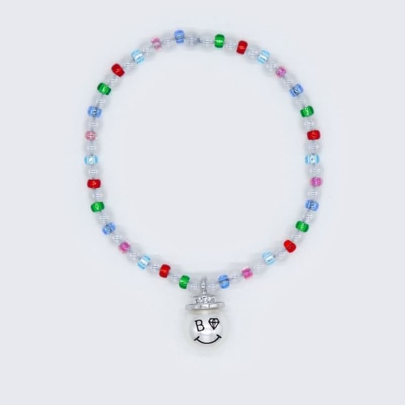BONBEAU Smile pearl pendant color beads Bracelet