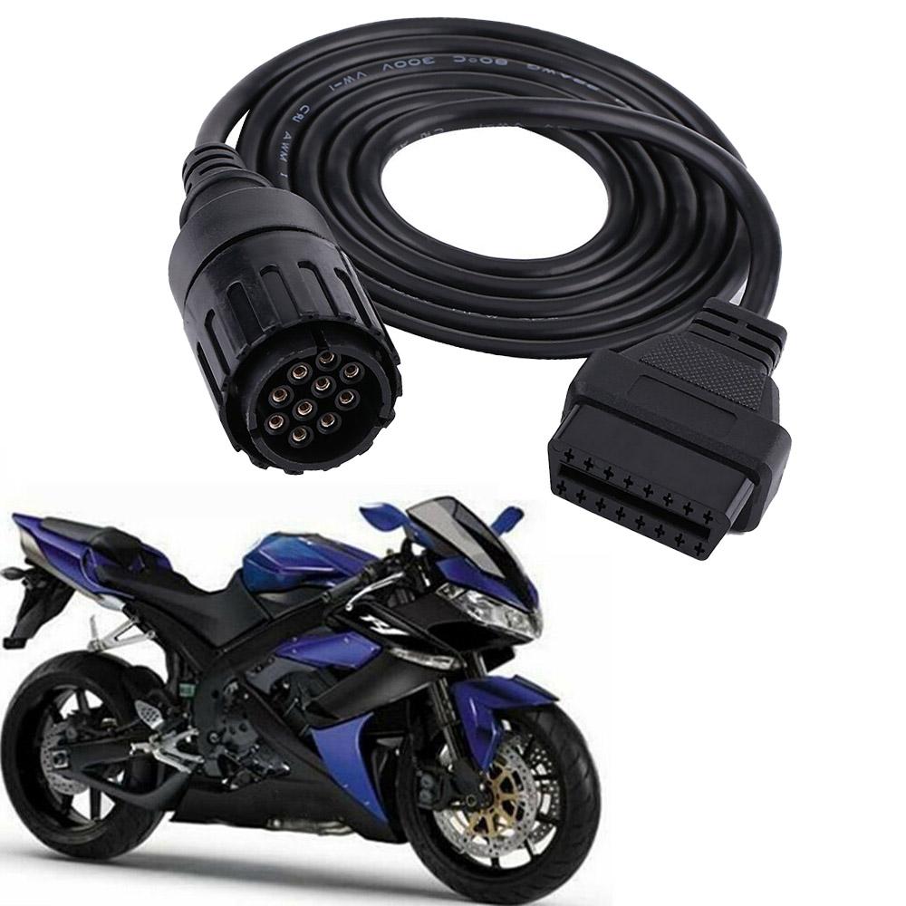 Переходники разъема диагностического кабеля 10-16-контактный OBD2 для мотоцикла BMW ICOM