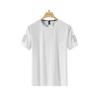 Men's Plus Size Quick-Dry Ice Silk Print Mesh Sports Tee