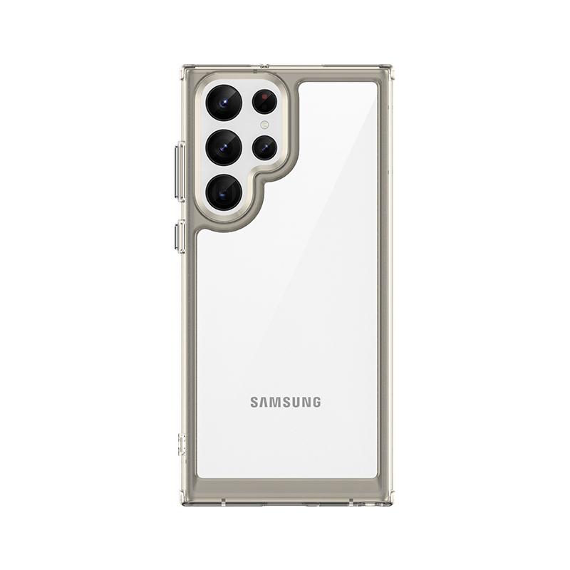 Для Samsung Galaxy S24 Ultra Case S23 Ultra Силиконовый прозрачный противоударный защитный чехол TPU Samsung S24 S23 FE Ultra Plus S22 Case