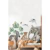 Safari Diary Amazing Animals Kids Room Wall Sticker Set