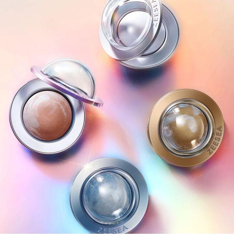 ZEESEA - Хайлайтер "Звезда времени и пространства" - Бледно-розовый