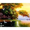 Mosaic Landscape Diamond Diamond Embroidery Kit Diamond Painting Full Square Picture
