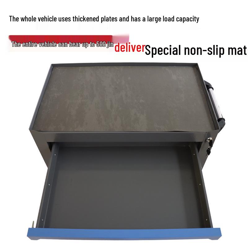 Mobile Heavy-Duty Tool Cabinet with Drawers for Auto Repair and Workshop Use