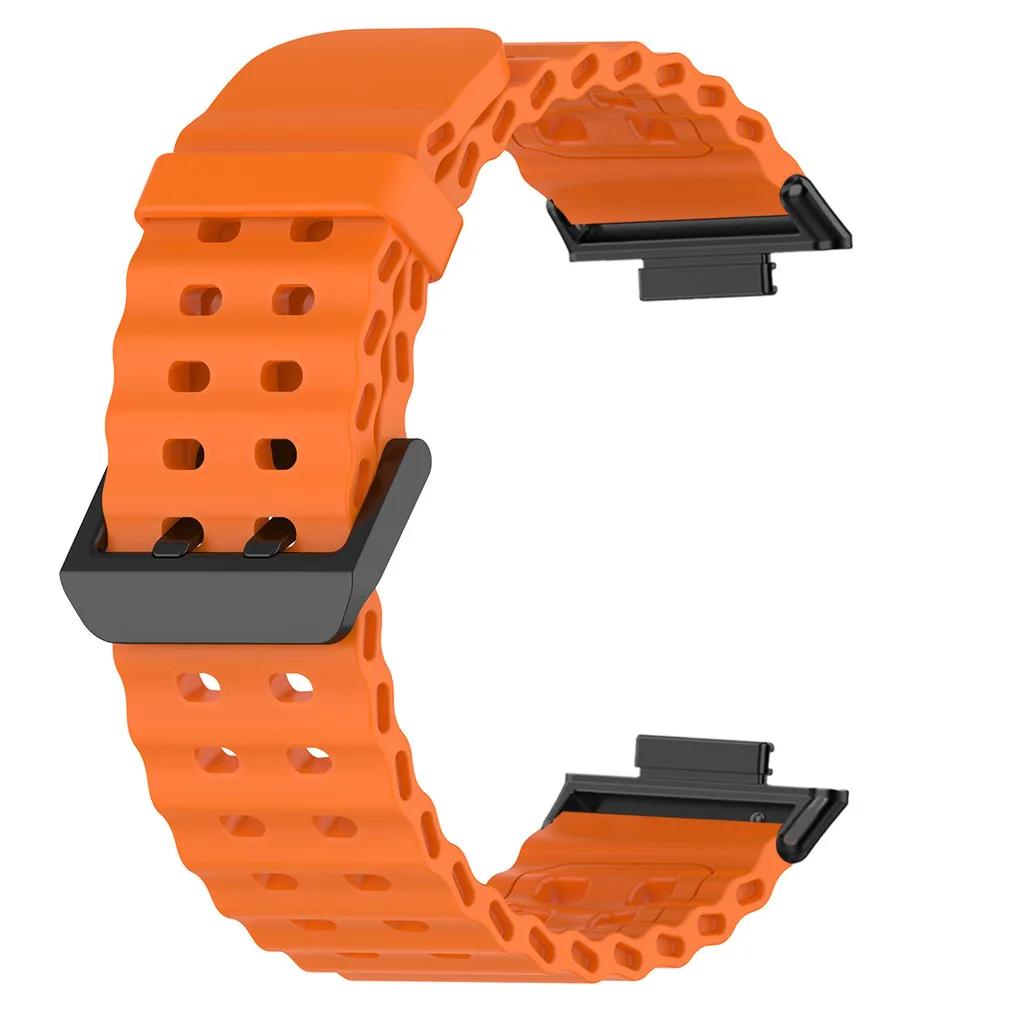 Силиконовый ремешок для Redmi Watch 5, ремешок для Redmi Watch 4, Xiaomi Mi Band 8 Pro/9 Pro, двухцветный дышащий ремешок, спортивный браслет