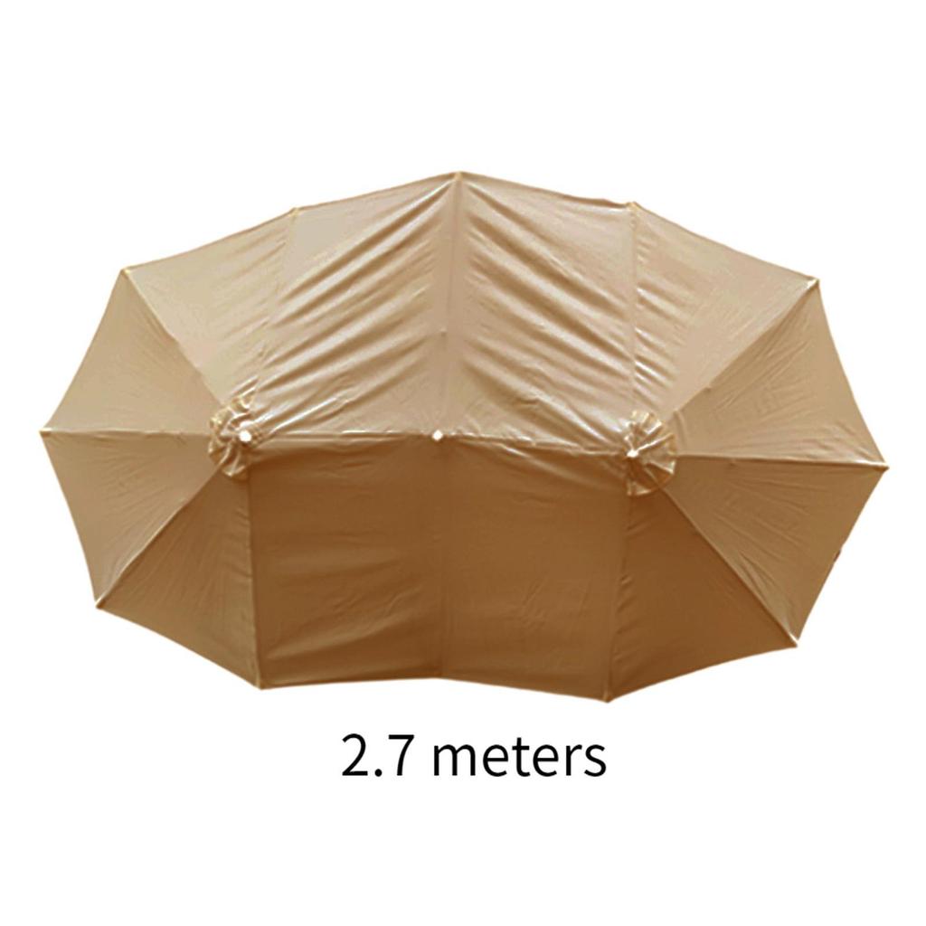 Сменная ткань для чехла для зонта с тремя головками, устойчивая к погодным условиям, чехол для навеса для патио, сада во дворе
