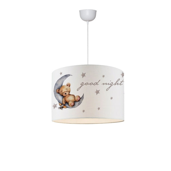 Kids Room Cute Bear Pendant Chandelier Lamp 28 Cm | ByLamp