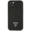 Etui do iPhone 14 Plus Guess Saffiano Triangle Logo Czarne