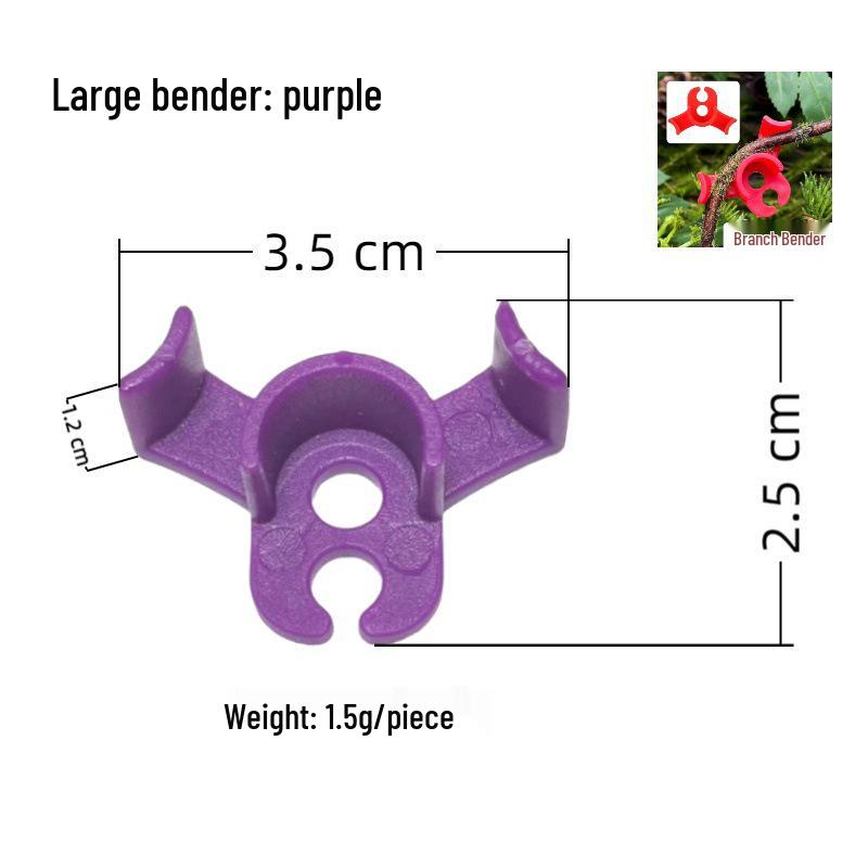 90° Plant Stem Training Clips for Low-Pressure Growth