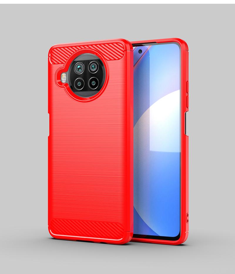 Для Xiaomi Mi 10T Lite 5G Чехол Силиконовый Чехол из Углеволокна Для Xiaomi 11T Pro 12 10T 10 11 Lite Чехол Для Xiaomi Mi 10T Lite Чехол