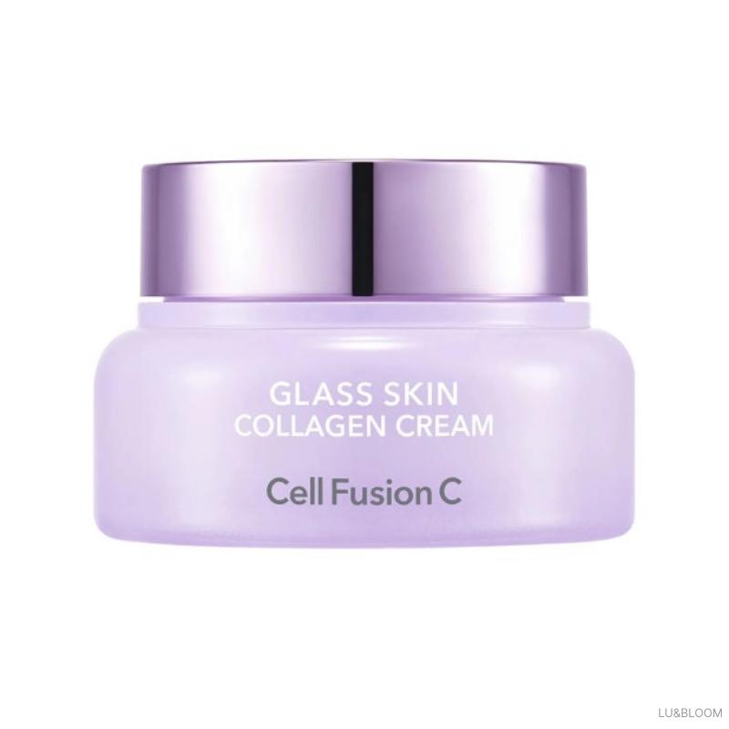 Cell Fusion C Коллагеновый крем для сияющей кожи Glass Skin 55 мл (+Бесплатный подарок)