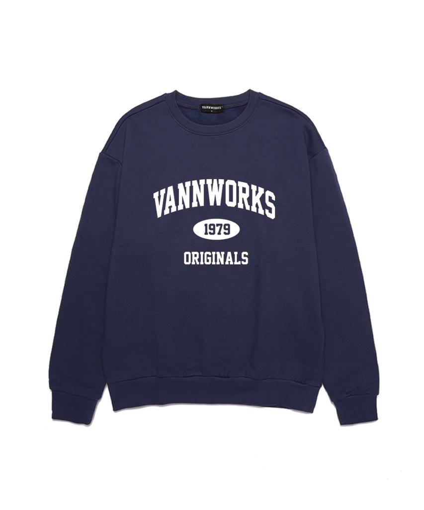 VANNWORKS Arch Original Sweatshirt (Vs0018) Navy