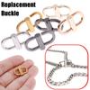 Аксессуары Металлическая пряжка Зажим Регулировка длины цепи Регулировка ремня Пряжка Запасная пряжка