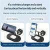 3 In 1 Magnetic Wireless Charger Stand For Magsafe iPhone 16 15 14 13 Pro Max Apple Watch 9 8 AirPods Pro Fast Charging Station