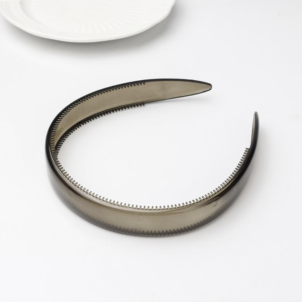 New Wide Retro Leopard Hair Hoop Simple Korean Tortoiseshell Hair Hoop PC Hair Styling Non-slip Teeth Headband Wedding