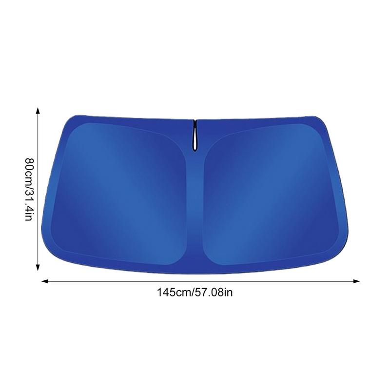 Front Windshield Car Sunshade For Interior Cooling Car Sun Visor Thickened Reflective Sun Shade Blocker Vehicle Accessories