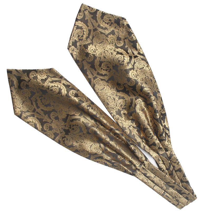 Elegant Men'S Scarf Trendy British Retro Suit Silk Scarf Shirt Neckline Scarf Spring Autumn Winter Business Scarf Scarf Scarf