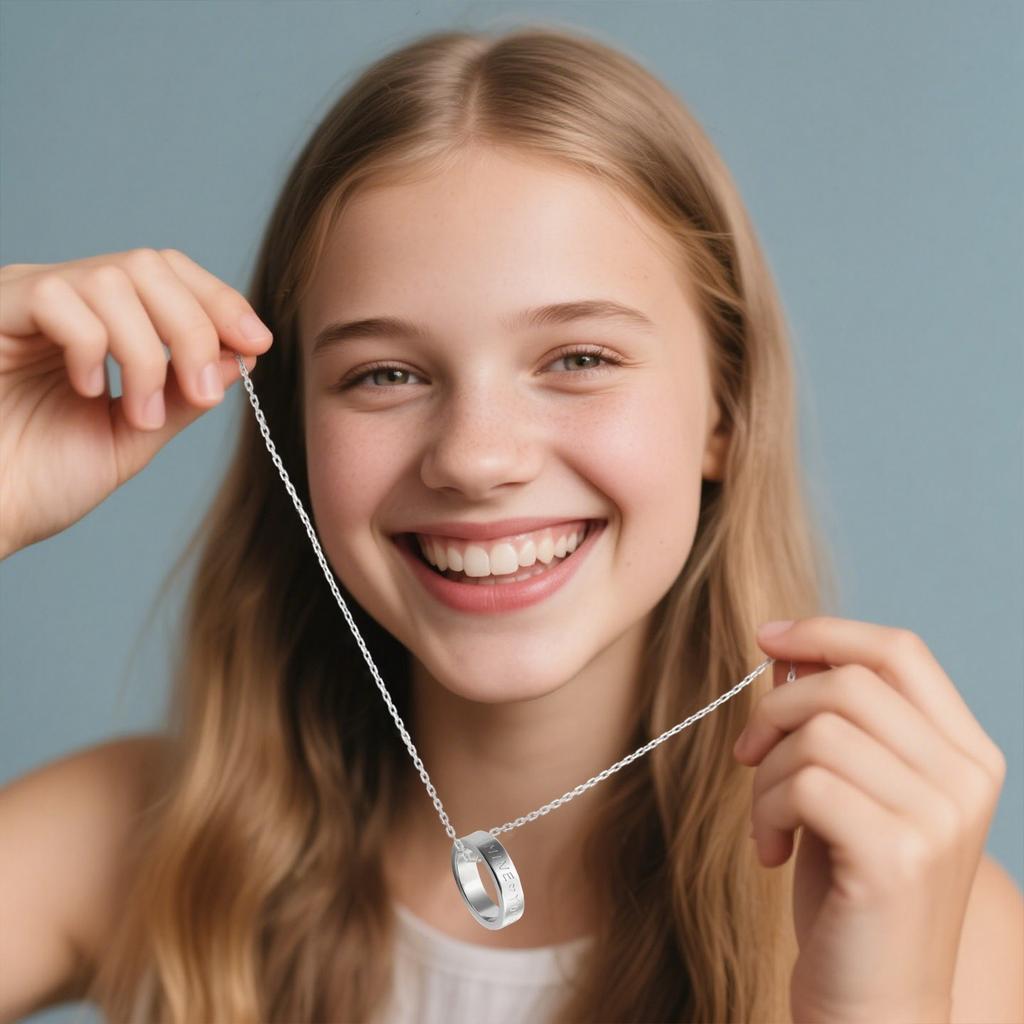 K-pop айдол ENHYPEN ожерелье-кольцо, подарок ожерелье-кольцо, подарок для фаната, подарок на день рождения(Кольцо + Ожерелье)