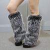 Leg Warmers Stretchy Coldproof Comfy Autumn Winter Women Warm Faux Fur Boot Stockings Daily Wear