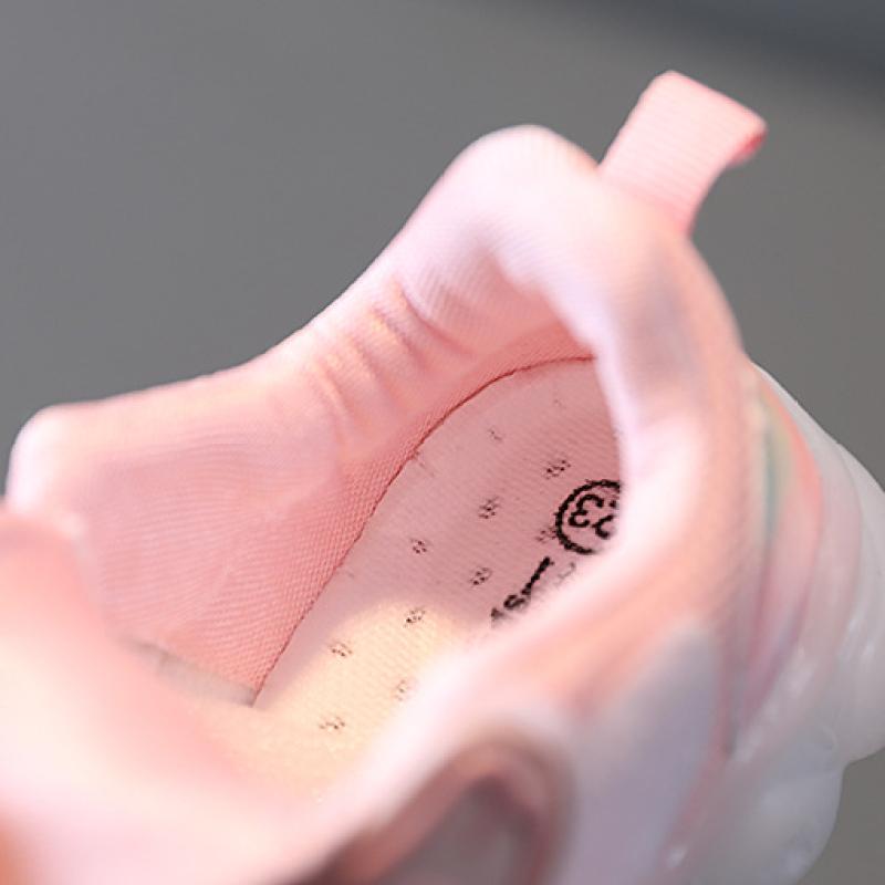 TWINFLAMES Baby Light Shoes New Breathable Mesh Shoes Soft Soled Baby Toddler Shoes Kids Sneakers