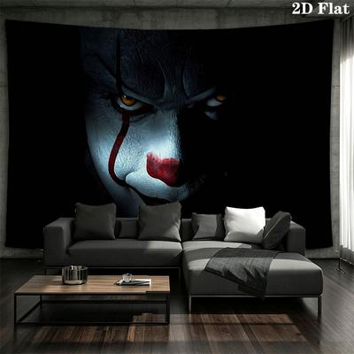IT Wall Tapestry, Aesthetic Printed Fabric Blanket, Suitable for Bedroom, Living Room, and Home Decor.