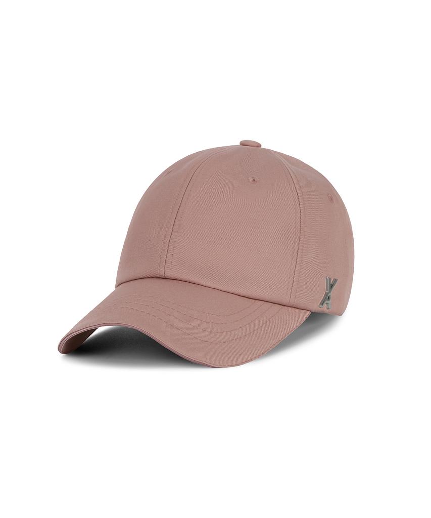 Бейсболка BajaL Oversized с серебряными заклепками, розовая