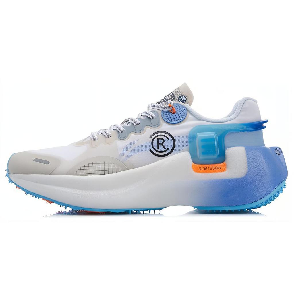 Li Ning Ranger Essential Низкие Беговые Кроссовки Унисекс Сине-Белые ARHR041-1