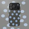 Чехол для телефона с цветным горошком для Samsung Galaxy A56 A36 A26 S26 S25 S24 S23 S20FE Ultra Plus 4G 5G Роскошная двухслойная задняя крышка