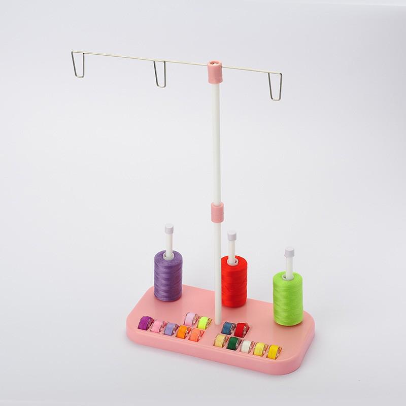 Thread 3 Spool Holder Stand Rack Sew Quilting For Home Sewing Machine Sewing Thread Organizer Spool Stand Holder