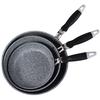 Medical Stone Pan Set Japanese Style Forged Aluminum Non-stick 20cm Small Frying Pan 26cm 28cm