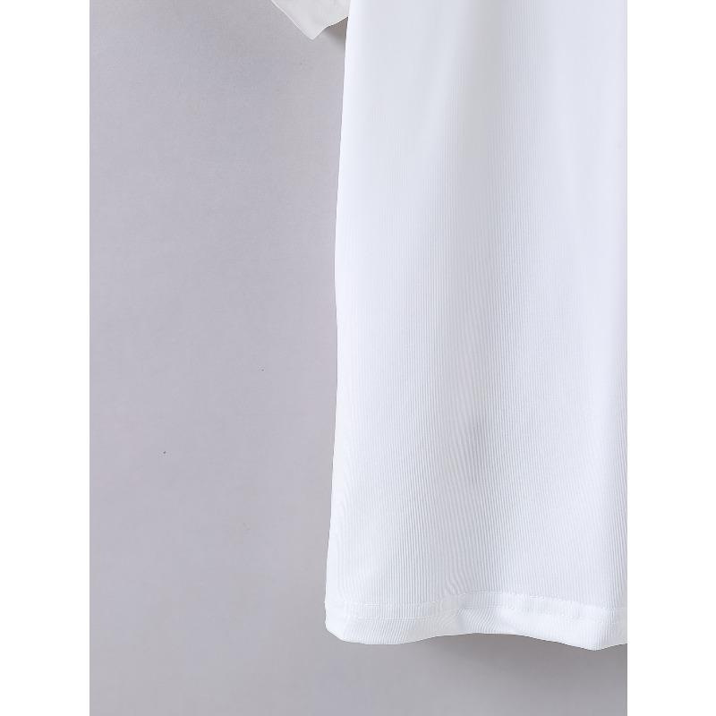 Summer Short-Sleeve T-Shirt for Girls with a Print of 'Pencil, Paintbrush, Elephant, Animal, Imagination READ'