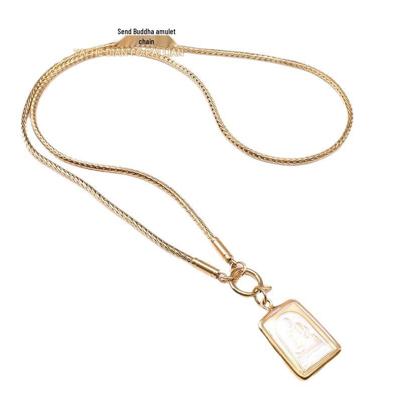 Амулет «Драконья кость» из титановой стали с быстросъемной застежкой «Орлиный клюв» для подвешивания такрутов.