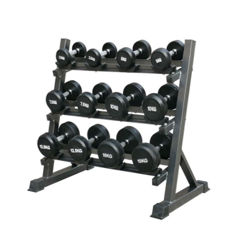 Commercial 10-Pair Dumbbell Rack Set