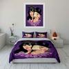 Burlesque Glam Style Art Bedding Duvet Cover Set Duvet Cover Pillowcases  (1*Duvet Cover 2*Pillowcases, without duvet insert)