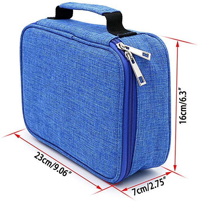 Водонепроницаемый пенал большой вместимости - органайзер для 72 цветов для эскизов и канцелярских принадлежностей для студентов