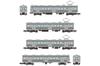 Tomytec Railway Collection Railway Collection Tokyu Corporation 7200 Series Toyoko Conditioned Car Set Diorama Supplies 334330 Line/Non-Air 4-Car
