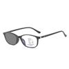 Multifocal Reading Glasses Vintage Small Frame Photochromic Presbyopia Glasses Men Retro Women Outdoor Color Changing Sunglasses