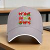 Retro Summer Vibes Coquette Bow Watermelon Summer Vacation Baseball Cap Hiking Fishing Breathable Hip Hop Hats Baseball Caps