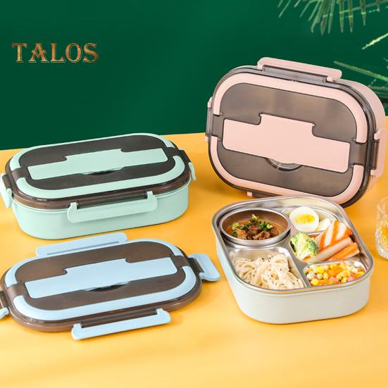 Контейнер для обеда, противоударный держатель для еды, компактный современный подогреватель горячей еды, коробка для бенто, школьные принадлежности