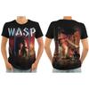 W.A.S.P Рок-футболки 3D-печать Уличная мода Мужчины Женщины Мода Короткий рукав Хип-хоп Футболка Детские Футболки Топы Мужская Одежда