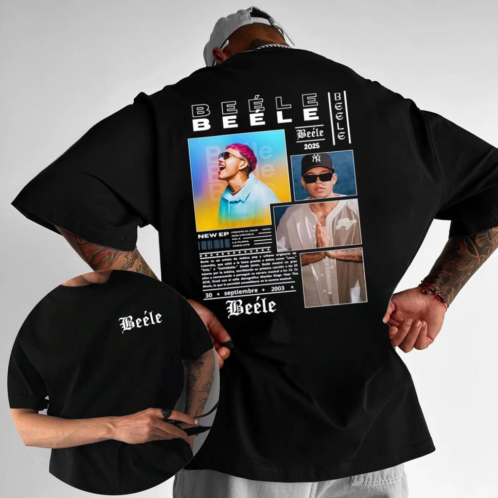 2025 Summer Rapper Biller Album Tour Merch Tshirt Mens Hiphop Pop Street Tshirt 100 Cotton Oversized Street Clothes