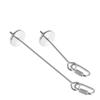 Клетка для попугая из нержавеющей стали, шампур для еды, палочка для мяса, копье, держатель для фруктов, игрушка, принадлежности для кормления птиц