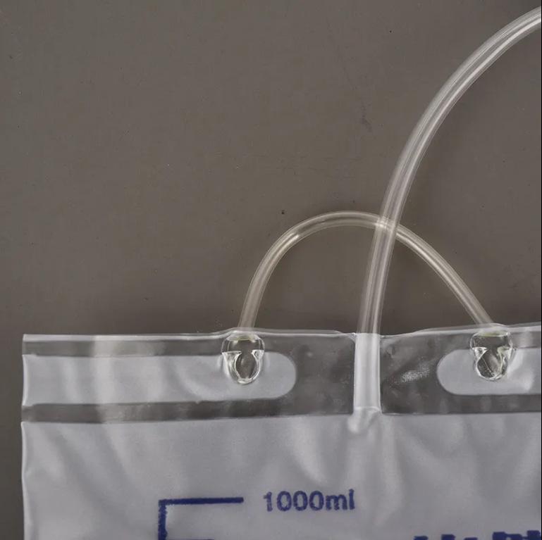 Пакет для сбора мочи, медицинский одноразовый, 1000 мл